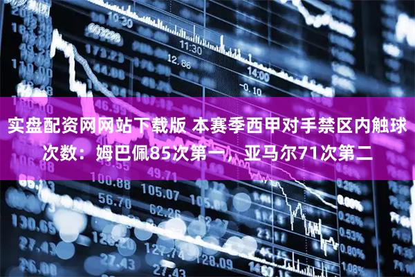 实盘配资网网站下载版 本赛季西甲对手禁区内触球次数：姆巴佩85次第一，亚马尔71次第二